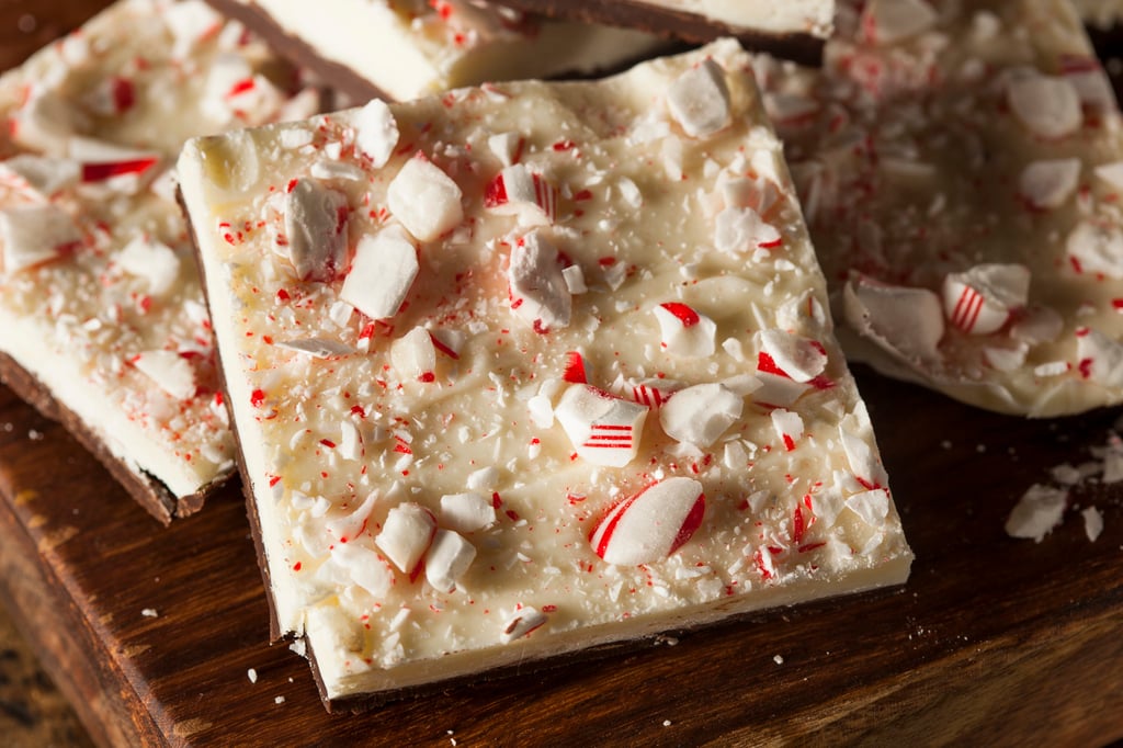 Homemade Holiday Peppermint Bark with White and Dark Chocolate